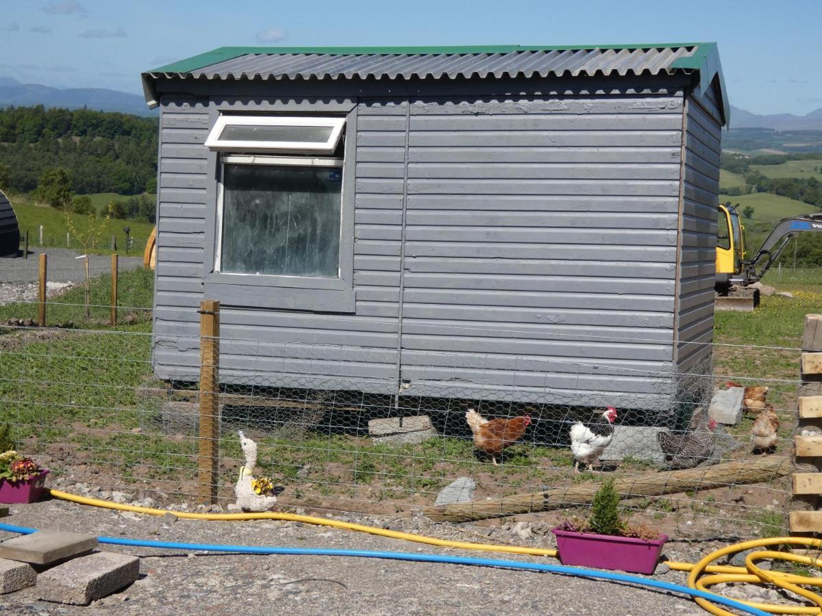 The Arns Glamping Pods Hotel Bridge of Allan Exterior photo